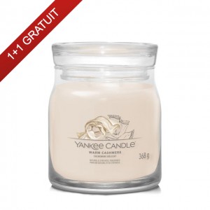 Yankee Candle Lumanare Parfumata Borcan Mediu Signature Warm Cashmere